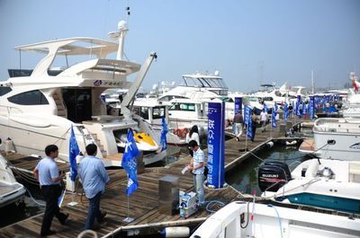 (服務專線)(1)第五屆中國大連國際游艇展覽會開幕(圖)