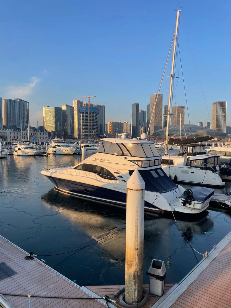 寒風(fēng)中的別樣韻味 大連東港游艇碼頭冬季限定美景