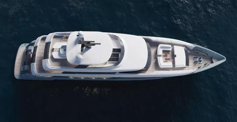 錦龍46米超級游艇大連成功下水，中國高端游艇制造業再添里程碑